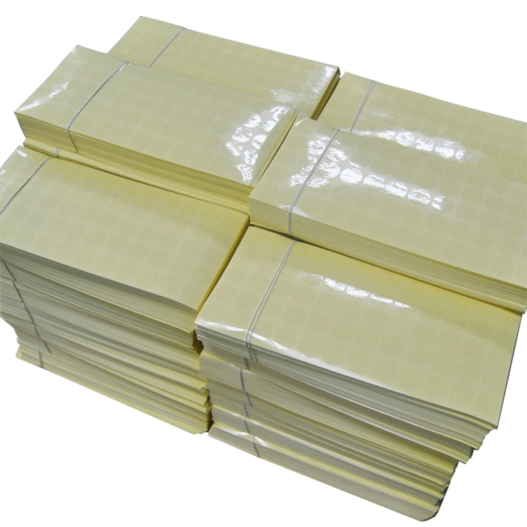 10000 PCS Transparent Round Shape Self-adhesive Sealing Sticker, Diameter: 20mm