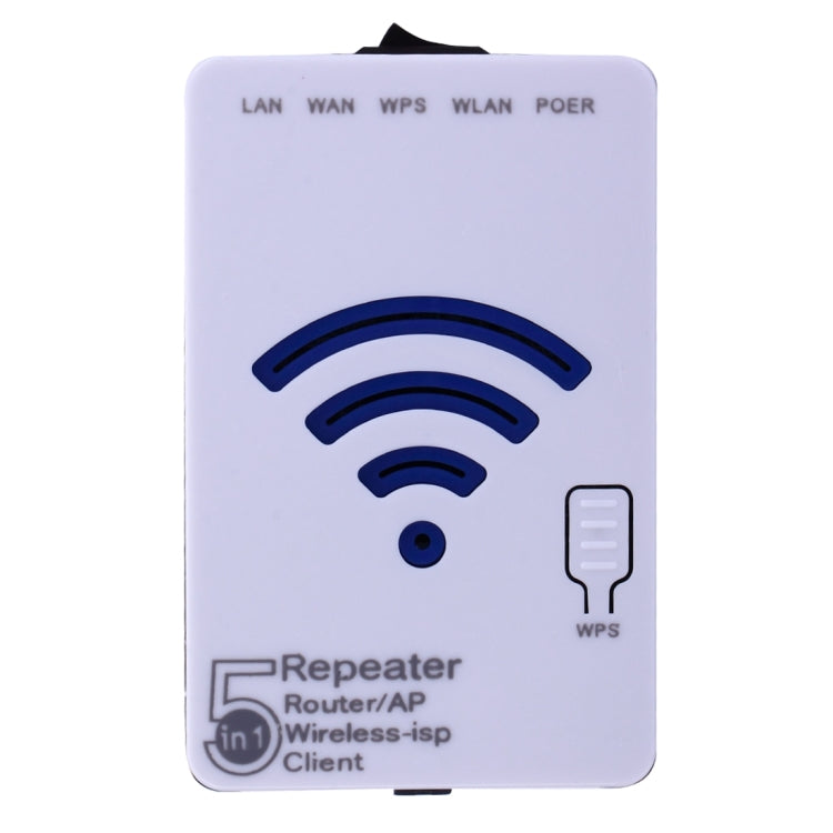 Wireless-N Mini Wifi Router 300Mbps 802.11n/g/b Repeater Booster with LAN + WAN Ports, EU Plug