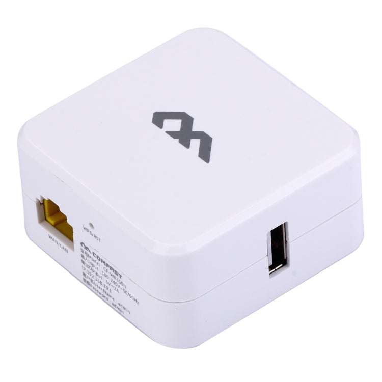 COMFAST CF-WR350N Comfast Mini Wifi Router 300Mbps 802.11n/g/b Repeater Booster with 2A USB Port, US Plug(White)