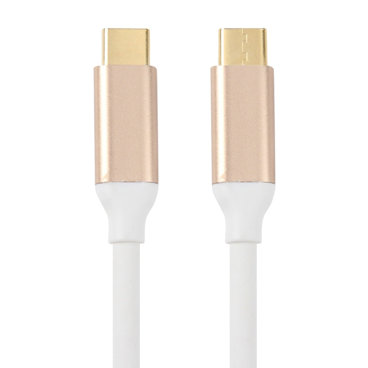 1m Metal Head USB 3.1 Type-c Male to USB 3.1 Type-c Male Adapter Cable