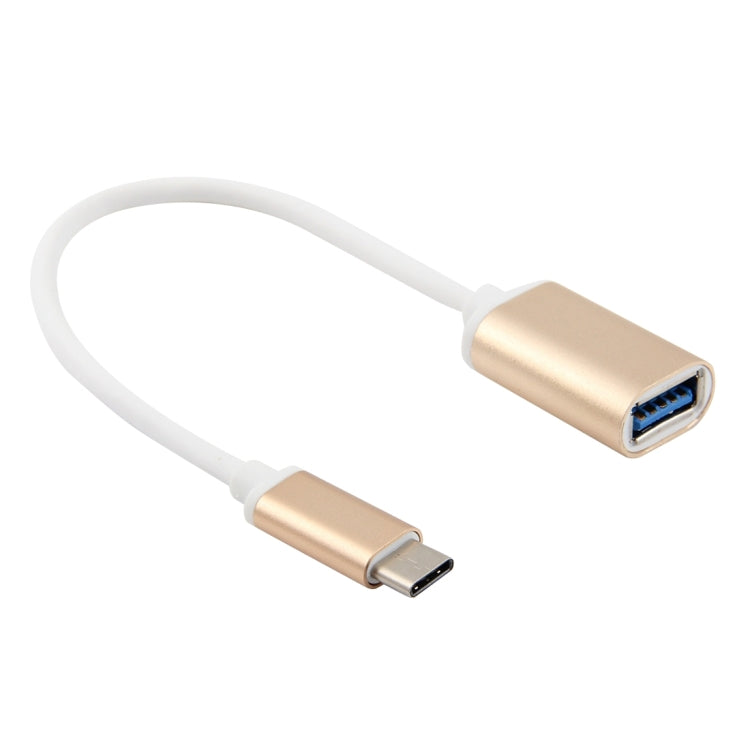 20cm Metal Head USB 3.1 Type-c Male to USB 3.0 Female Adapter Cable