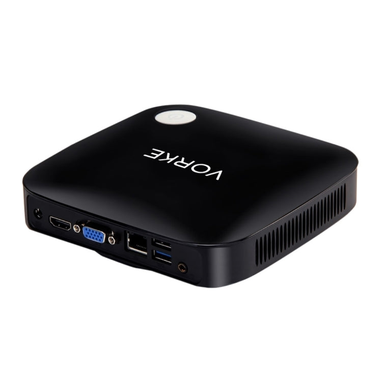 Vorke V1 Mini PC / TV Box Windows 10 Braswell Celeron J3160 Quad Core 1.6GHz, RAM: 4GB, ROM: 64GB, Support Bluetooth, WiFi, XBMC(Black)
