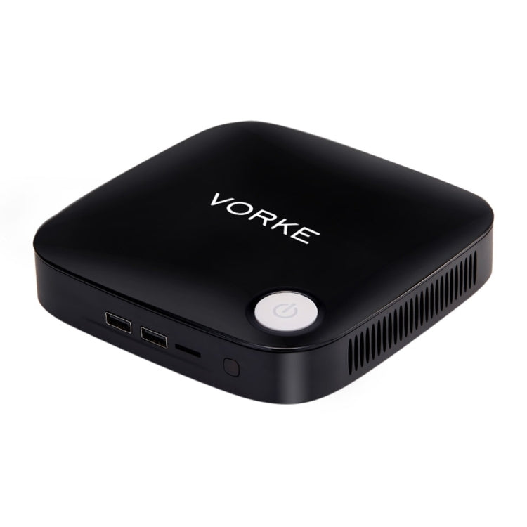 Vorke V1 Mini PC / TV Box Windows 10 Braswell Celeron J3160 Quad Core 1.6GHz, RAM: 4GB, ROM: 64GB, Support Bluetooth, WiFi, XBMC(Black)