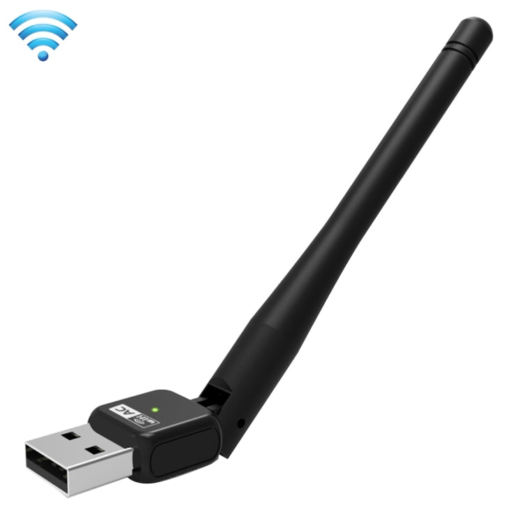 Wavlink WS-WN681AE Mini 5GHz 433Mbps + 2.4GHz 150Mbps USB Dual Band Wifi Wireless Adapter Network Card with Antenna