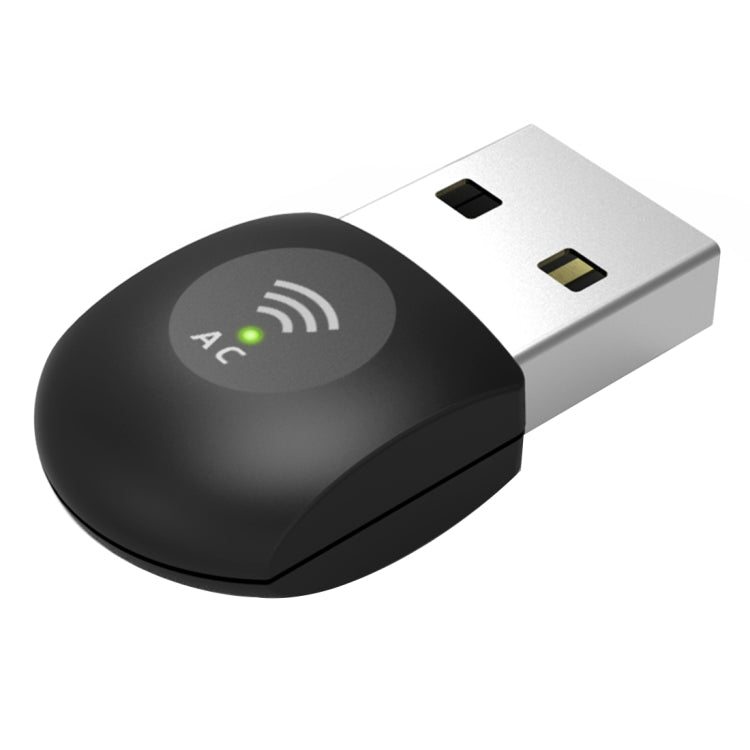 Wavlink WS-WN682A1 Mini 5GHz 433Mbps + 2.4GHz 150Mbps USB Dual Band Wifi Wireless Adapter Network Card