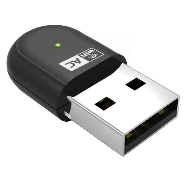 Wavlink WS-WN691A1 Mini 5GHz 433Mbps + 2.4GHz 150Mbps USB Dual Band Wifi Wireless Adapter Network Card