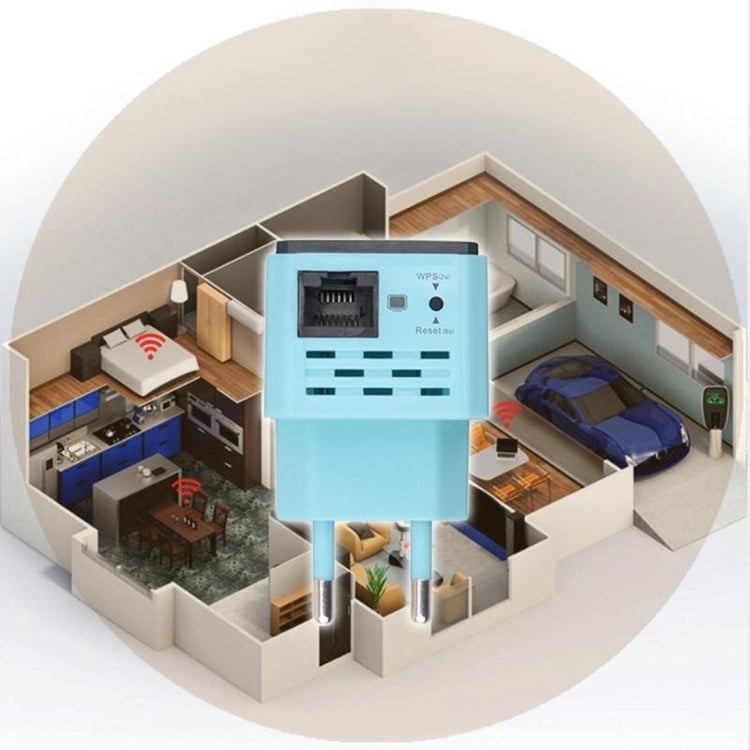 300Mbps Wireless WiFi Range AP / Repeater Signal Booster, EU Plug