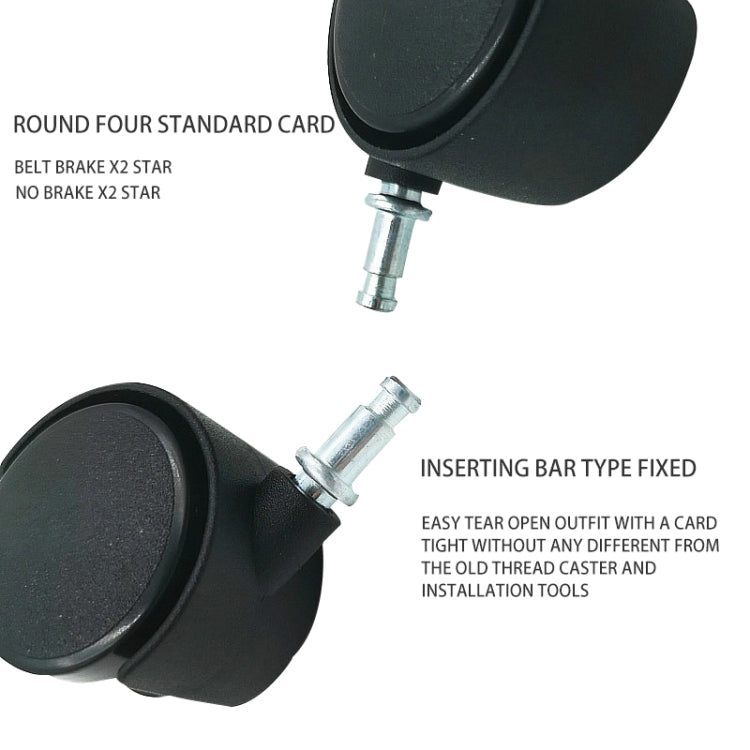 Computer Mainframe Host Adjustable Bracket with Wheel, Size: S