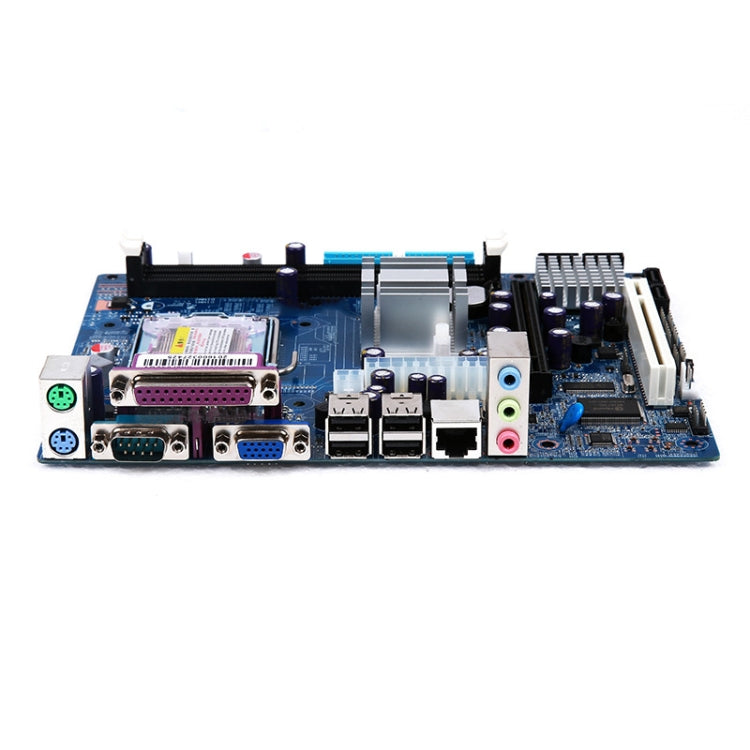 LGA 775 DDR2 Desktop Computer Motherboard for Intel 945GV Chip, Integrated Sound Card Graphics Card Network Card, Support Single / Dual Core