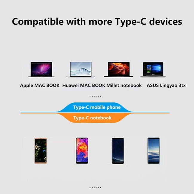 KZ-C-201 6 in 1 PD Power Supply Port + HDMI HD Interface + 2 USB 3.0 Interface to USB-C / Type-C Interface Glass Surface Multifunction HUB Docking Station with SD & TF Card Slots(Black)