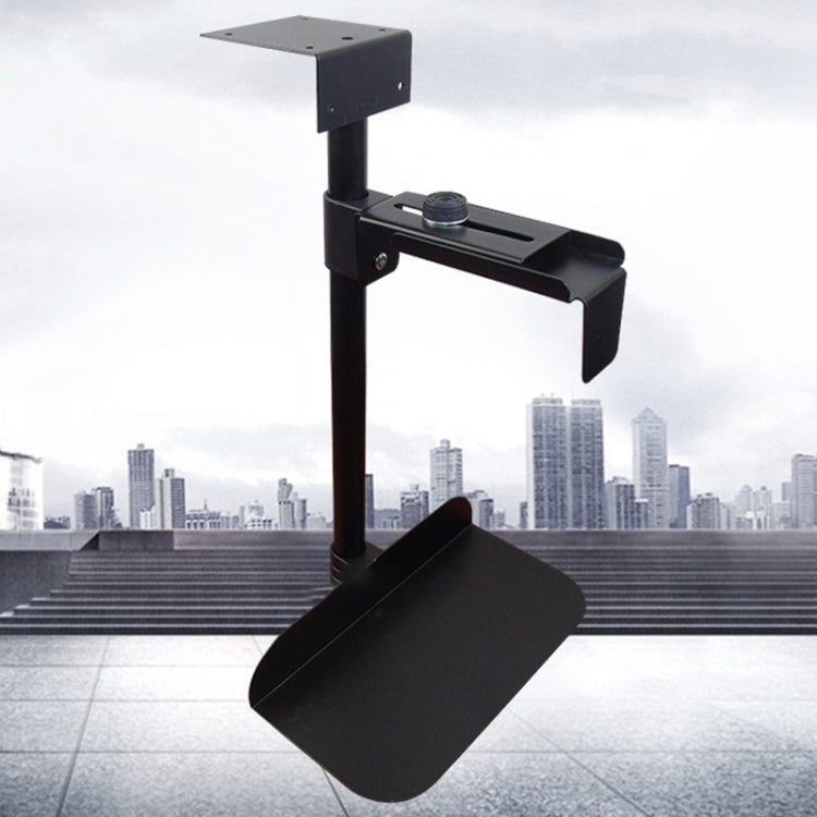 Universal PC Case Holder CPU Stand Hanging Adjustable Computer Mainframe Host Bracket, 100-430mm Height Adjustable, 135-230mm Width Adjustable