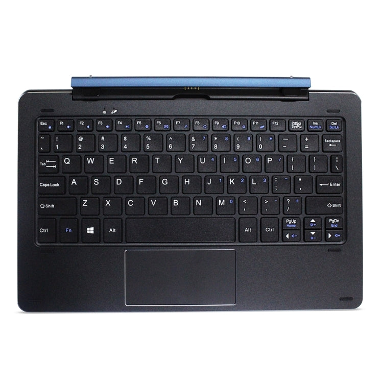 CUBE i15 iwork10 Flagship Dual OS Tablet Special Multi-Mode Rotating Axis Magnetic Suction Keyboard for S-WMC-2419 (Dark Blue + Black)