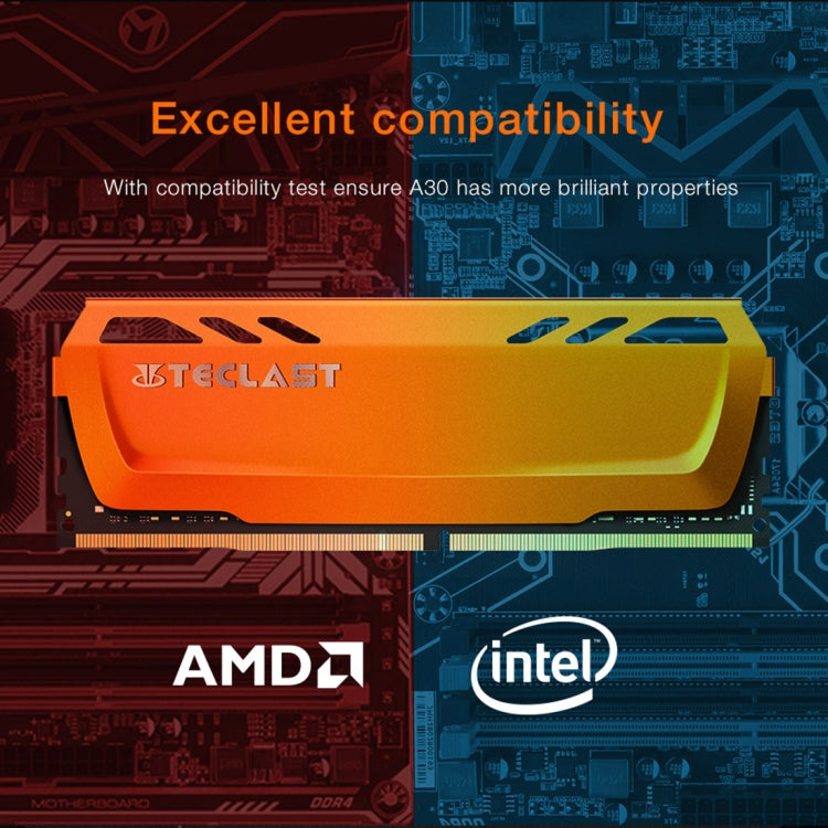 TECLAST A30 1.2V DDR4 2400MHz 4GB Memory RAM Module for Desktop PC
