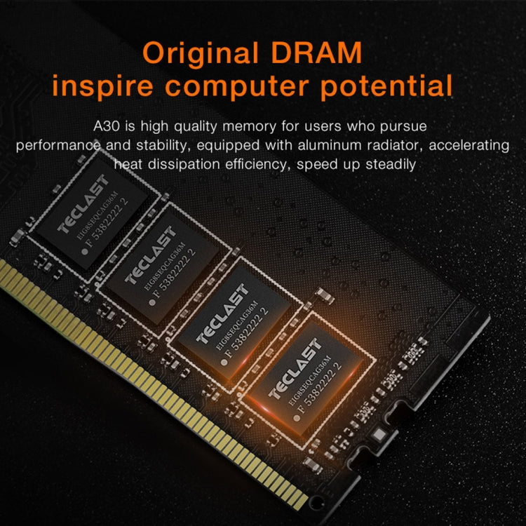 TECLAST A30 DDR4 2666MHz 8GB Memory RAM Module for Desktop PC