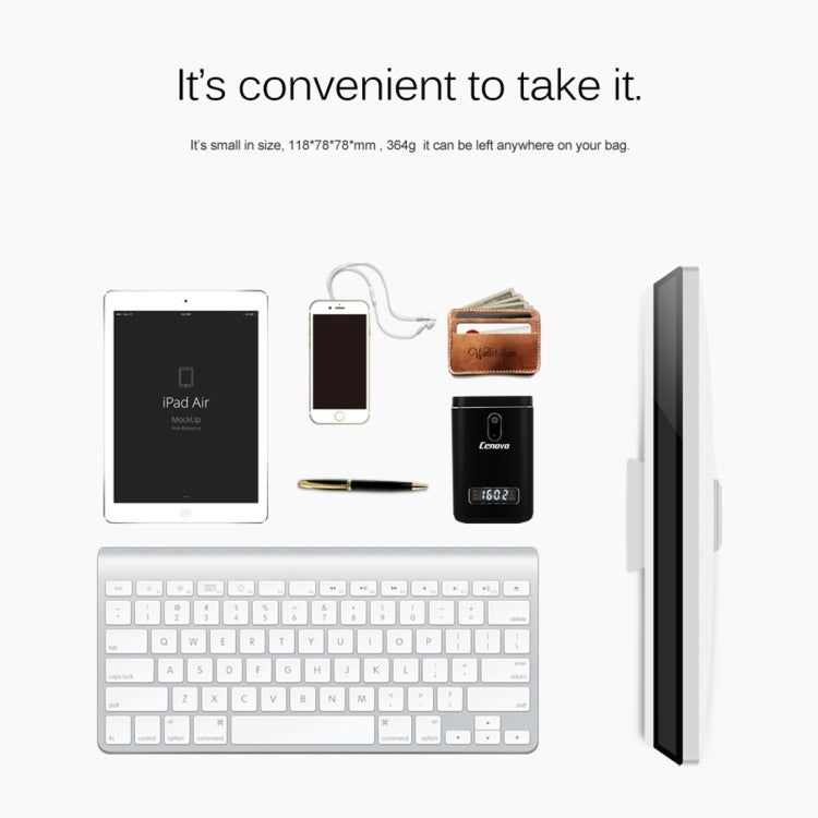 Cenovo Mini PC / TV Box King Kong with 720P Voice Camera, Support Windows 10 OS, Intel Cherry Trail Z8300 Quad Core 1.84GHz, RAM: 4GB, ROM: 64GB, Built in Dual Band WiFi, Bluetooth 4.0(Black)