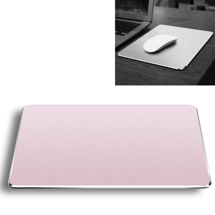 Aluminum Alloy Double-sided Non-slip Mat Desk Mouse Pad, Size : L