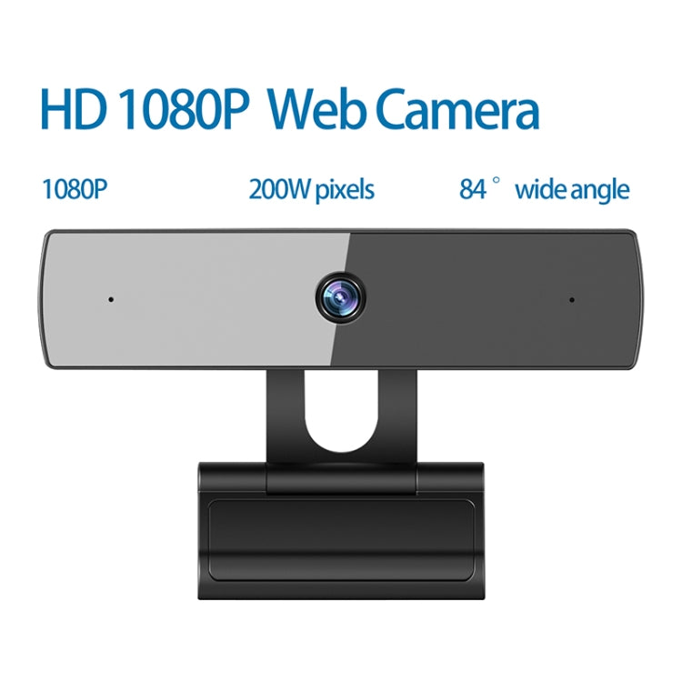 S-1 2.0MP 1080P HD USB Camera AI TV WebCam with Microphone