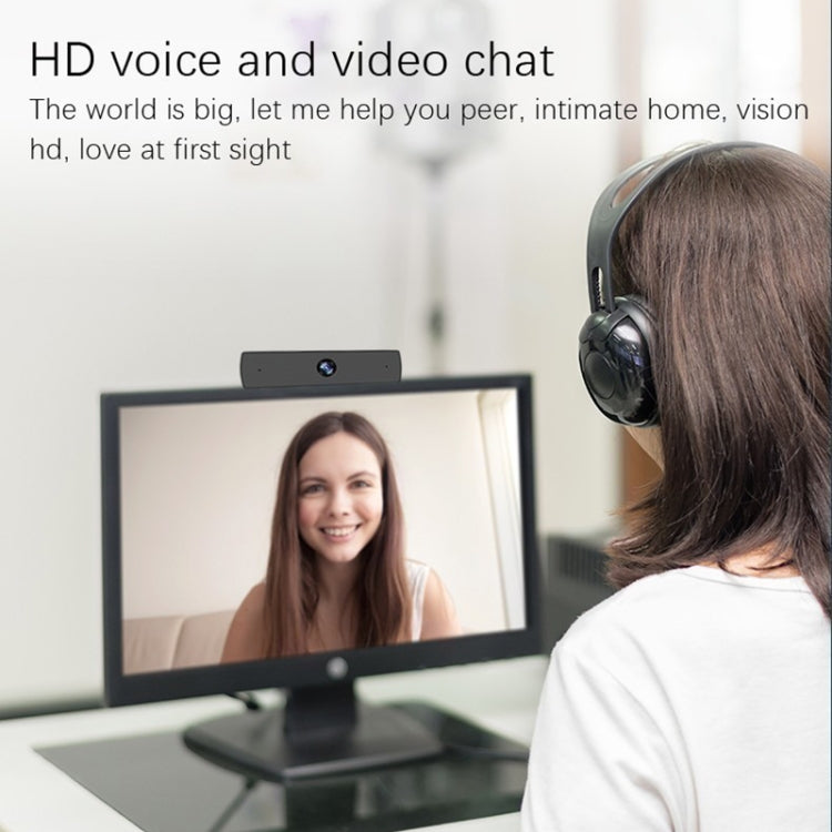 S-1 2.0MP 1080P HD USB Camera AI TV WebCam with Microphone