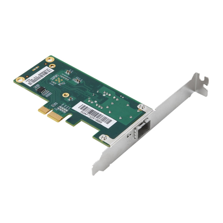TXA026 Intel I210 PCIe Gigabit 1000M Single SFP Fiber Network Card Adapter