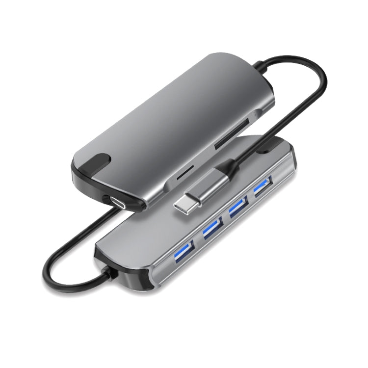 Basix T1907 7 In 1 Multi-function Type-C / USB-C HUB Expansion Dock