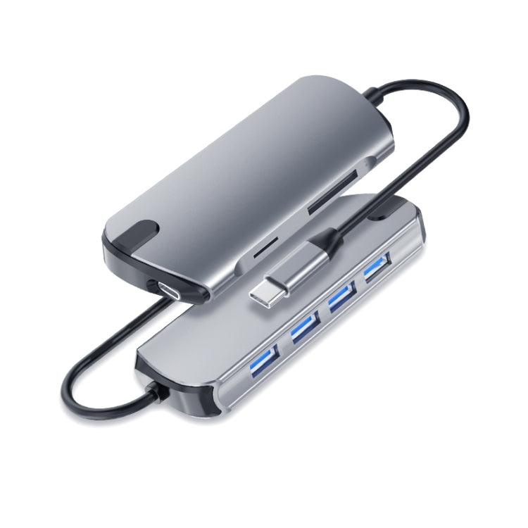 Basix T1907 7 In 1 Multi-function Type-C / USB-C HUB Expansion Dock