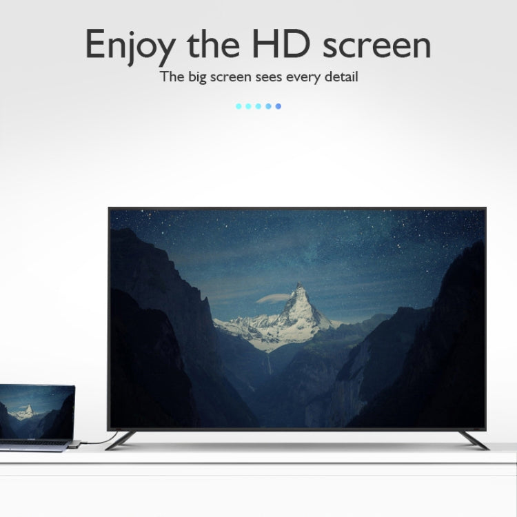 Basix P5 5 In 1 Multi-function Type-C / USB-C HUB Expansion Dock(Grey)