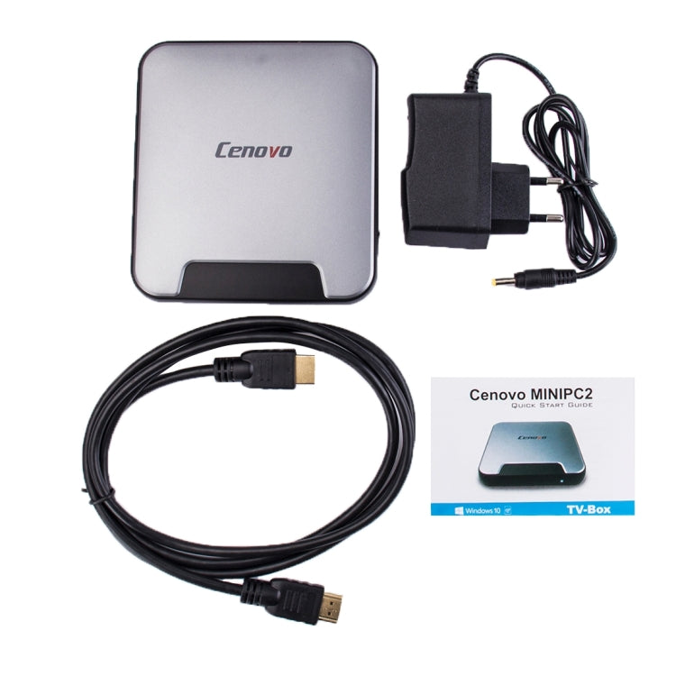 Cenovo MINIPC2 TV Box Windows 10 Mini PC, Intel Cherry Trail Z8300 Quad Core 1.84GHz, RAM: 4GB, ROM: 64GB, Support WiFi / HDMI / Bluetooth / USB(Black)