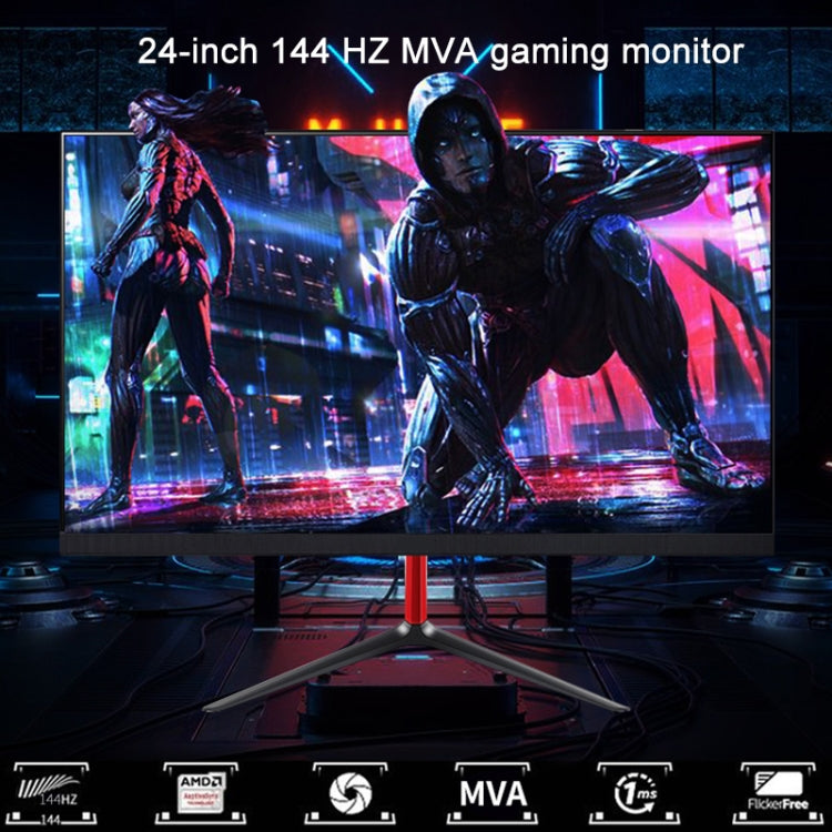 24 inch 144Hz HD 1080P Flat Panel Screen MVA LCD Display Gaming Monitor