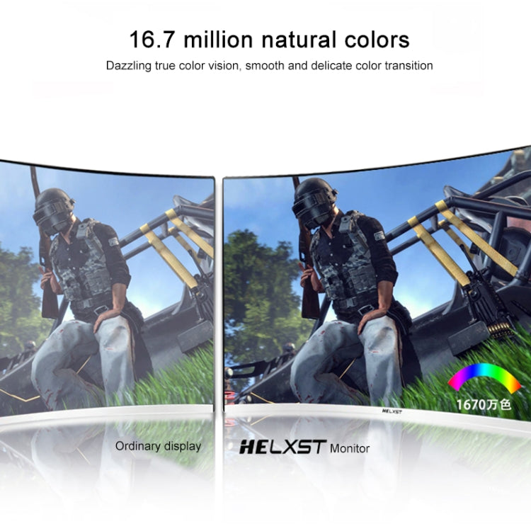 24 inch 75Hz HD 1080P Curved Screen MVA LCD Display Gaming Monitor