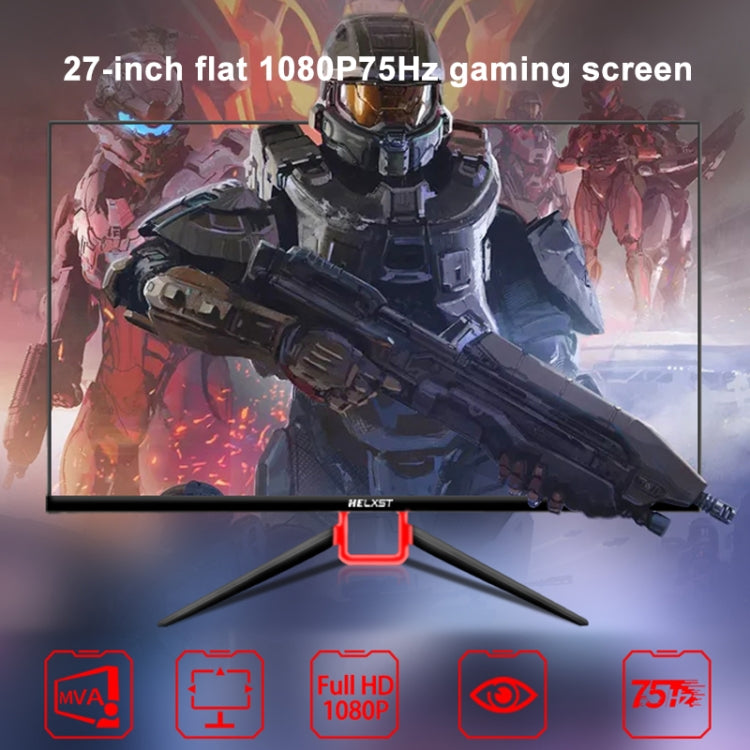 27 inch 75Hz HD 1080P Flat Panel Screen MVA LCD Display Gaming Monitor without Frame
