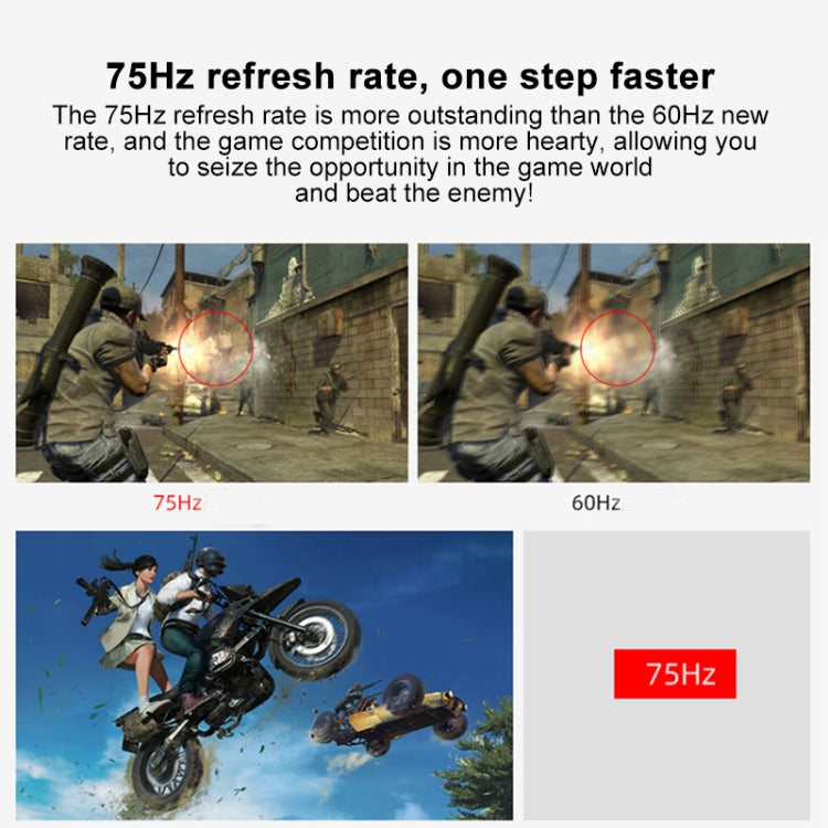 27 inch 75Hz HD 1080P Curved Screen MVA LCD Display Gaming Monitor without Frame