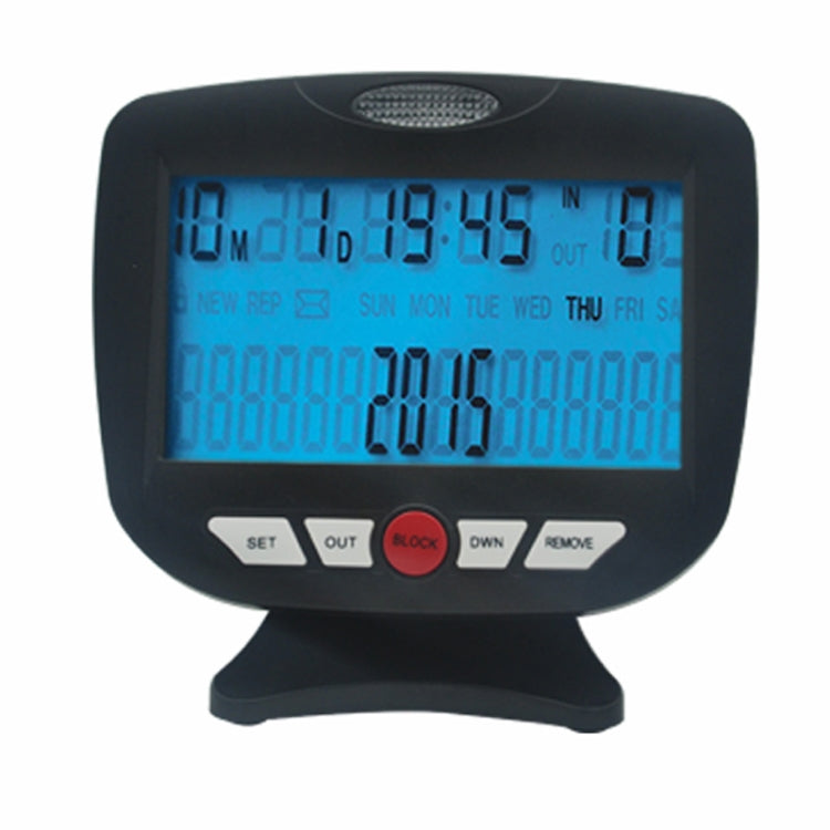 TM-PA009A Large LCD Display Landline Telephone Call Blocker with Blacklist & Whitelist Functions(Black)