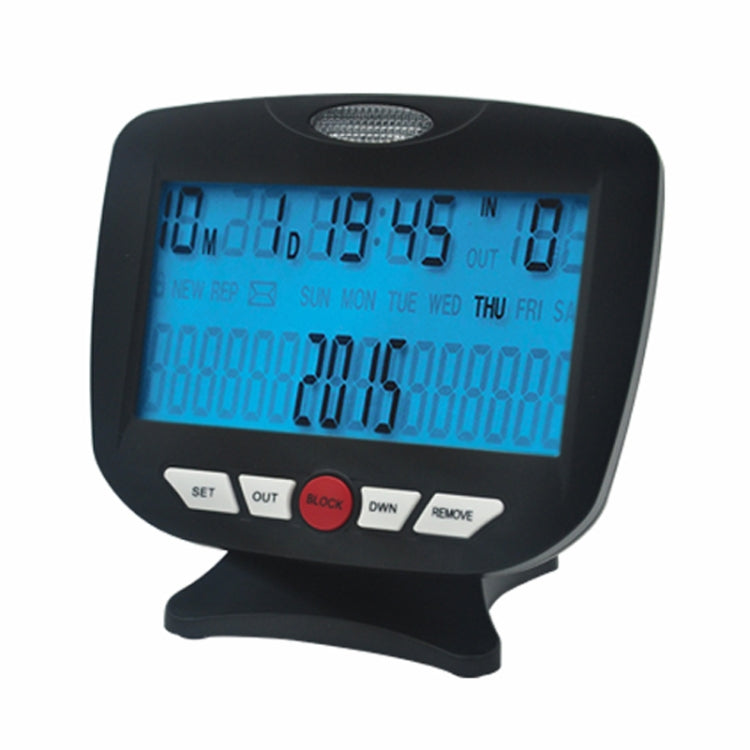 TM-PA009A Large LCD Display Landline Telephone Call Blocker with Blacklist & Whitelist Functions(Black)