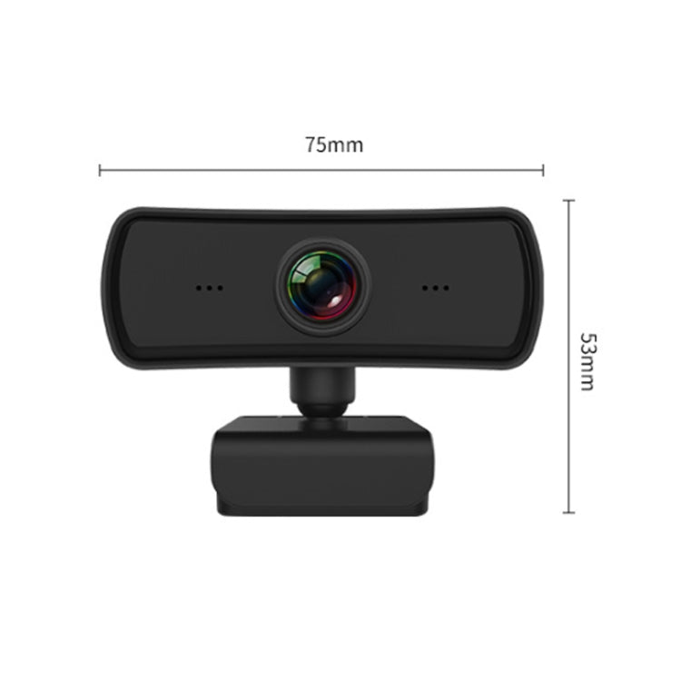 2K HD Business Smart Computer Camera USB Webcam with Microphone