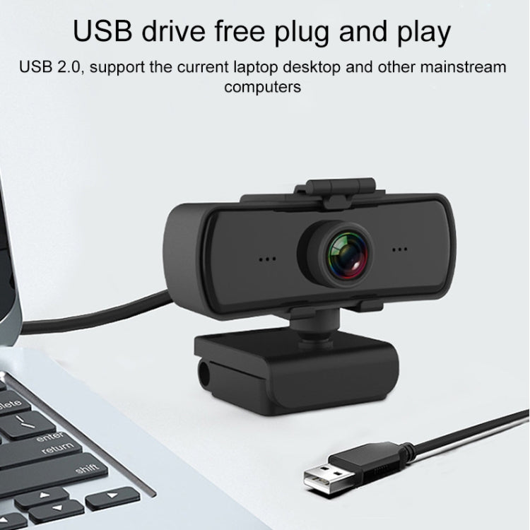2K HD Business Smart Computer Camera USB Webcam with Microphone