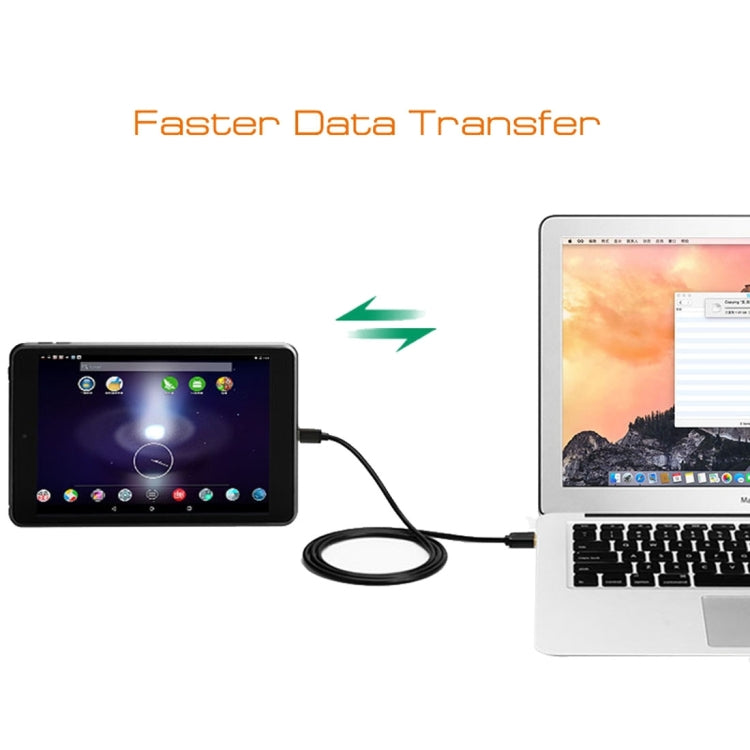 USB-C / Type-C Male To USB 3.0 A Male Adapter Data Cable,Length: 1.0m, For Notebooks & Smartphones & Tablets