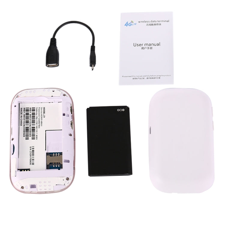 Z1 4G WiFi Wireless Mobile Router with Charger Function