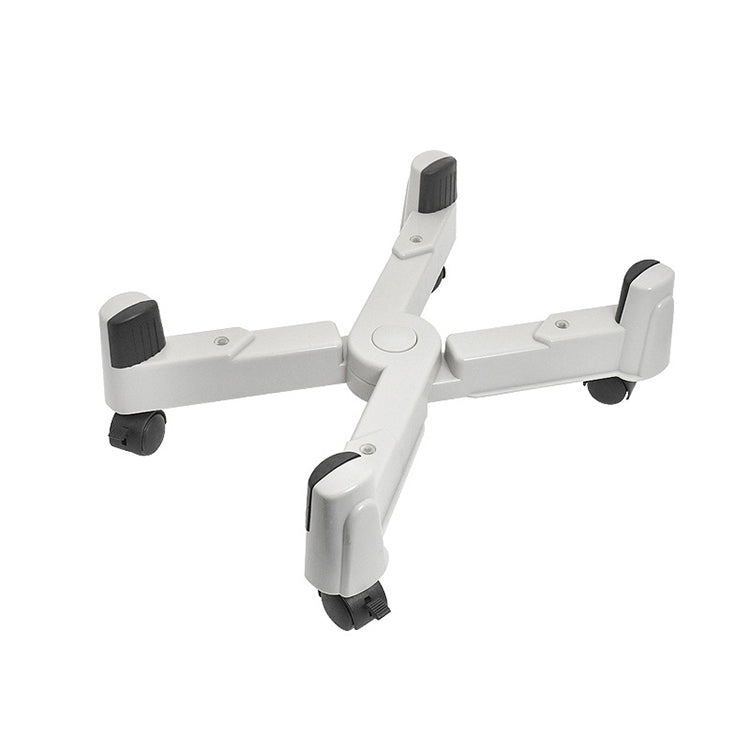 5-wheel Adjustable Moving Pulley X-type Computer Mainframe Plastic Chassis Tray Holder