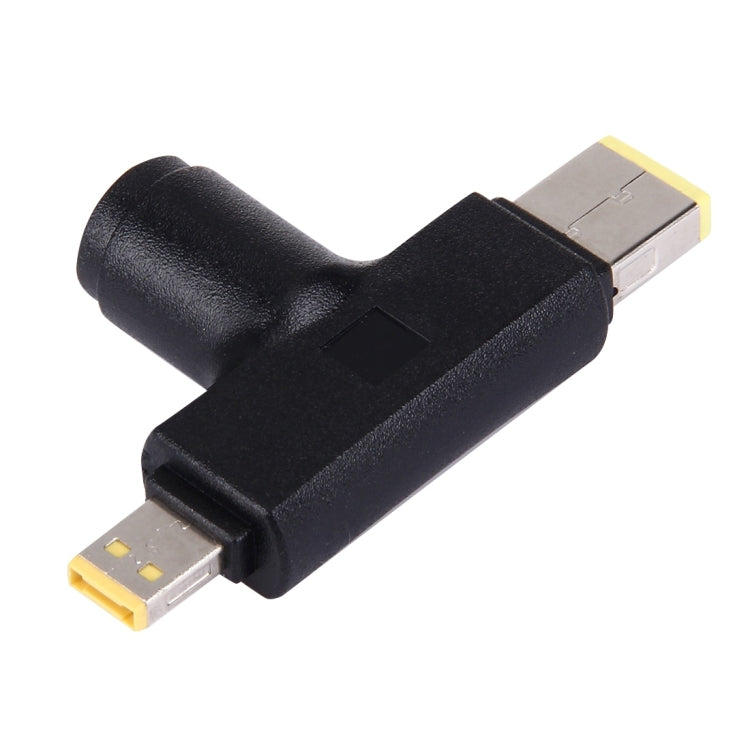5.5x2.1mm Female to Lenovo Big Square (First Generation) Male & Small Square (Second Generation) Male Interfaces Power Adapters for Lenovo Laptop Notebook