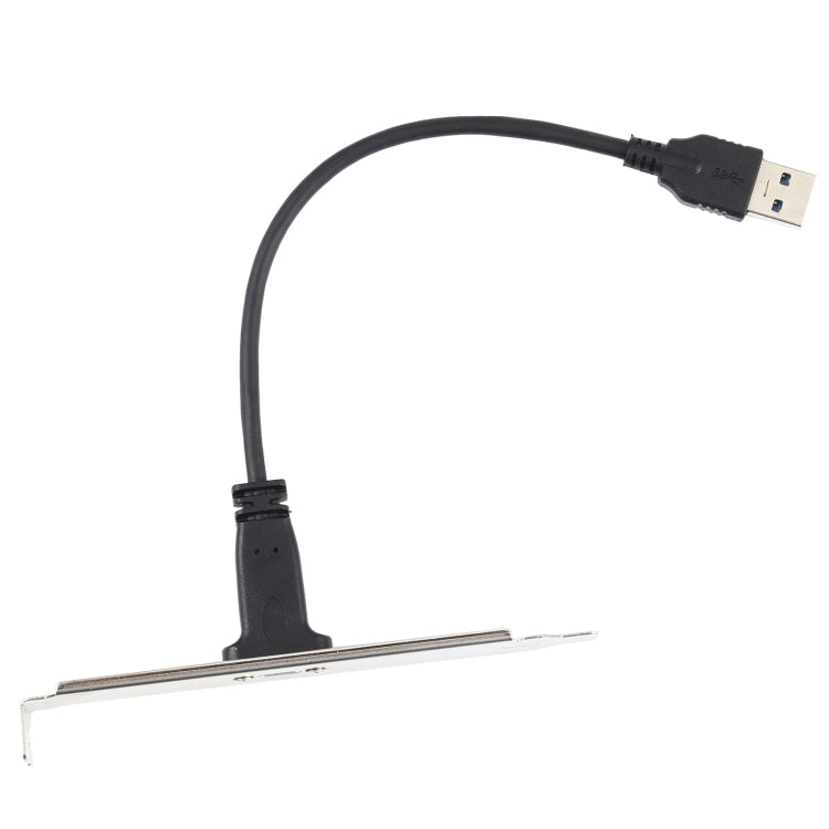 USB-C / Type-C Female to USB 3.0 Male Computer Expansion Chassis Cable with Baffle