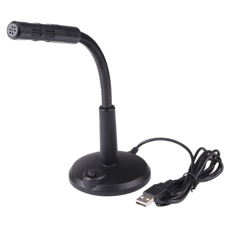 M-309 USB Drive-free Computer Microphone(Black)