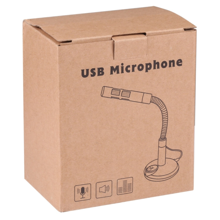 M-309 USB Drive-free Computer Microphone(Black)