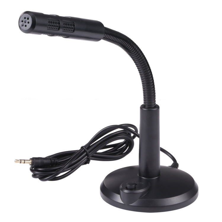 M-309 3.5mm Plug Drive-free Computer Microphone(Black)