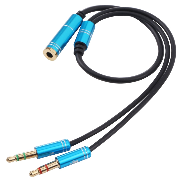 3.5mm Female to 2 x 3.5mm Male Adapter Cable