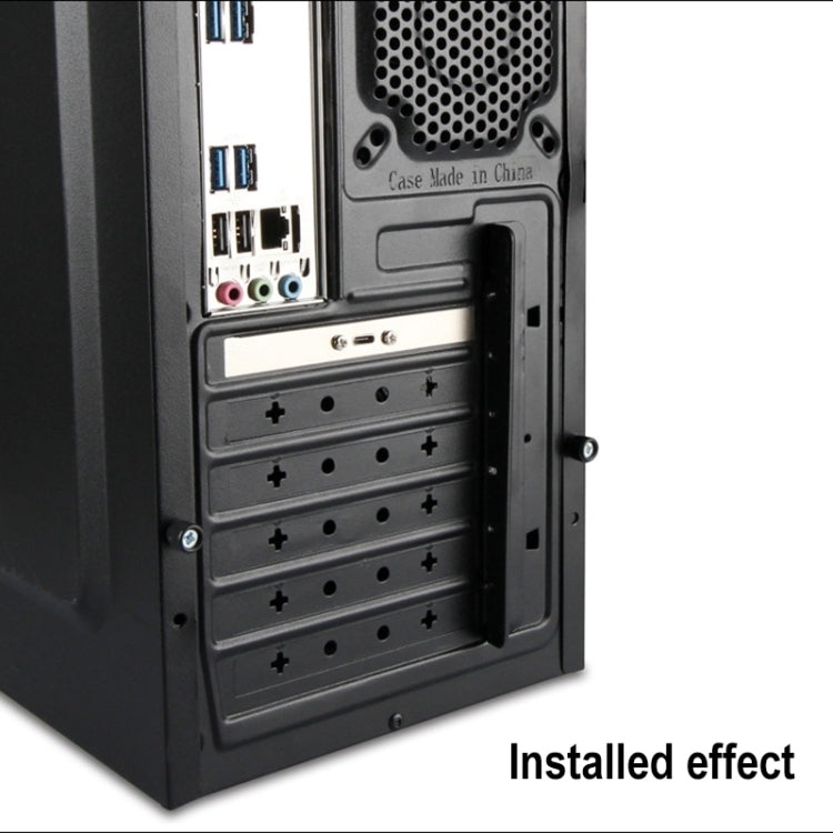 USB 3.1 Type-E to USB-C / Type-C Back Baffle Cable