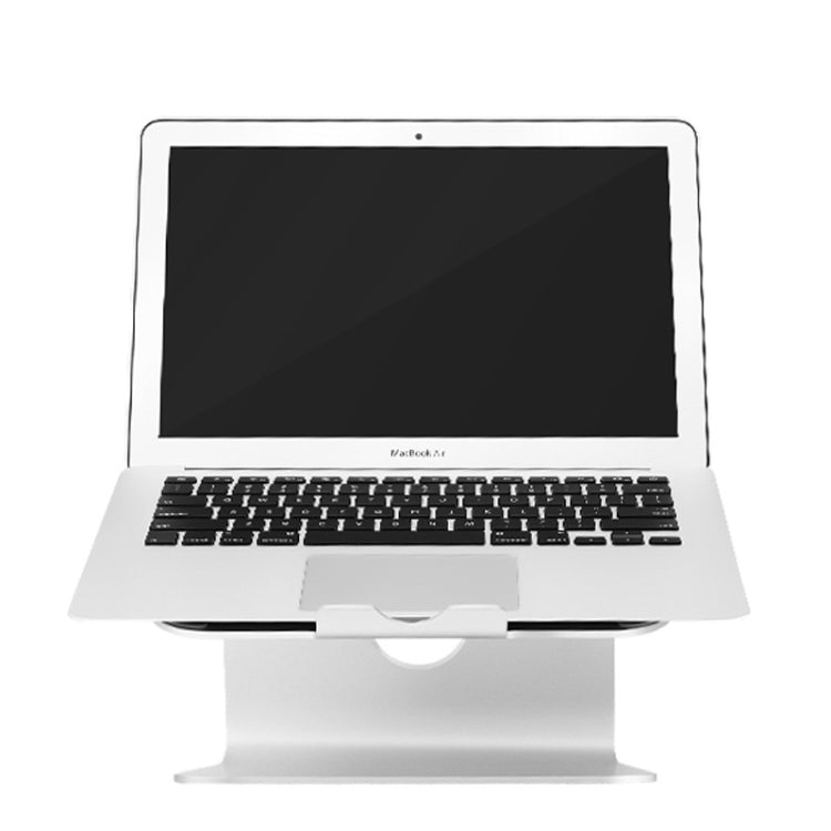 SOPI ZJ-001 Classic Style Aluminum Cooling Stand for Laptop, Suitable for Mac Air, Mac Pro, iPad, and Other Laptops(Silver)