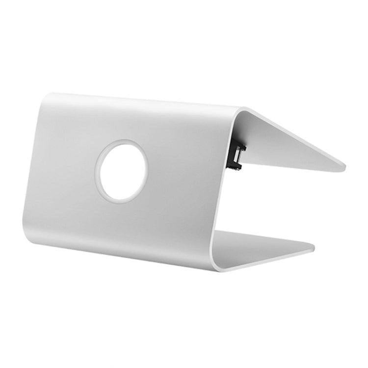 SOPI ZJ-001 Rotation Style Aluminum Cooling Stand with Cool Fan for Laptop, Suitable for Mac Air, Mac Pro, iPad, and Other Laptops (Silver)