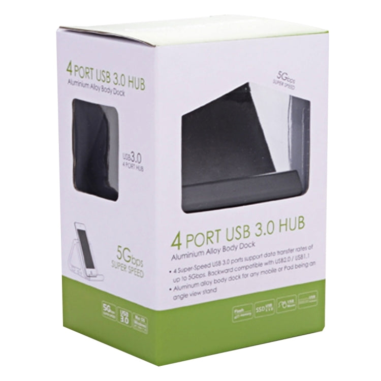 Wavlink WS-UH3045 4 USB 3.0 Ports HUB Converter Adapter with Holder Function for iPad, iPhone, Samsung, Lenovo, Sony, and other Tablet or Smart Devices