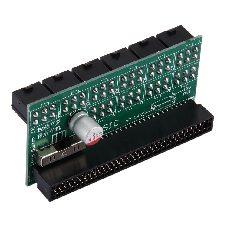 Server PowerBoard to 10 Groups 6 Pin Adapter Converter Board Plate