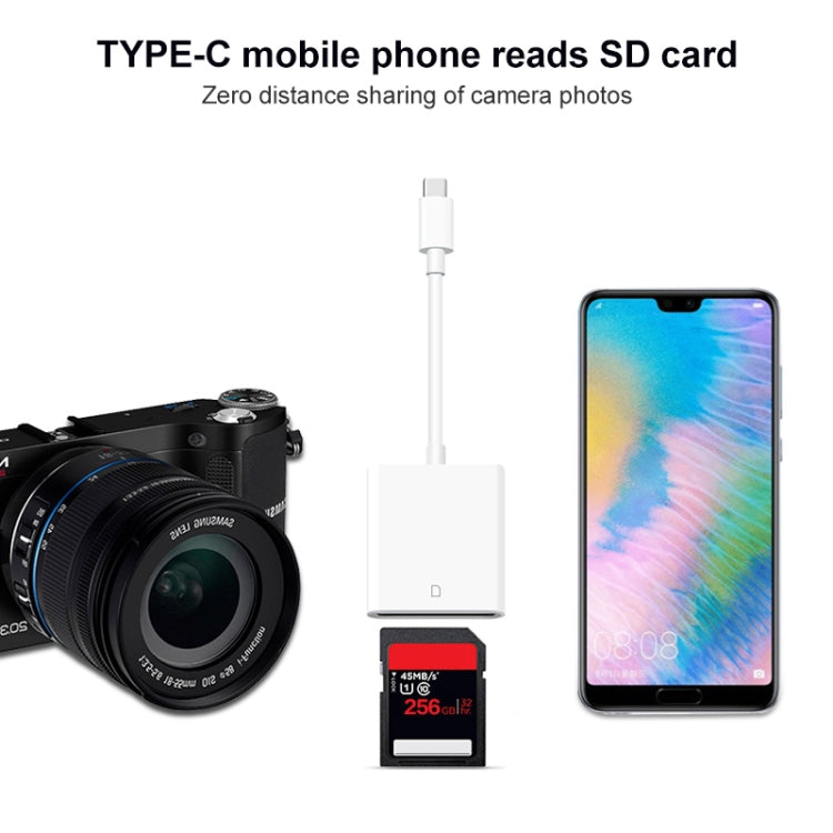 D-118 Type-C / USB-C Mobile Phone SD Card Reader